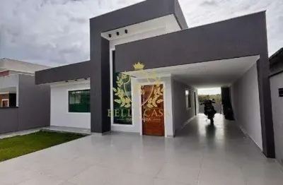Casa contemporanea com 3 suítes à venda por r$ 650.000,00 - fazendinha - araruama/rj