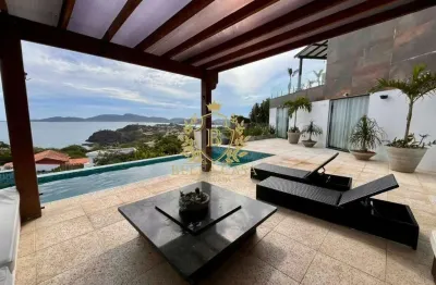 Casa contemporânea com 3 suítes à venda por r$ 4.700.000,00 - ferradurinha - armação dos búzios/rj