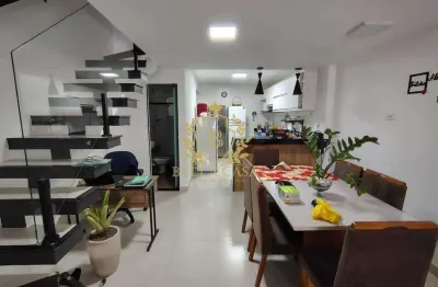 Apartamento triplex mobiliado com 170,00m² à venda por r$ 660.000,00 - peró - cabo frio/rj