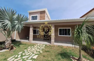 Casa em condomínio com 160,00m² à venda por r$ 650.000,00 - bananeiras (iguabinha) - araruama/rj