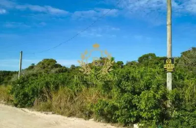 Terreno com 600m² à venda por r$ 100.000,00 - balneário praia seca - araruama/rj