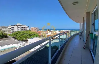Apartamento vista mar com 3 quartos à venda por r$ 1.300.000,00 – braga - cabo frio/rj