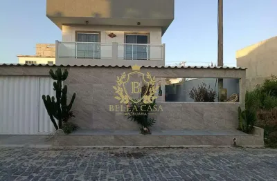 Duas casas em condomínio lagoa azul á venda por r$ 550.000,00 - monte alto - arraial do cabo/rj