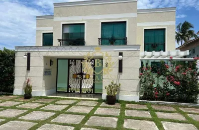 Casa com 4 suítes em condomínio à venda por r$ 2.000.000,00 - gamboa- cabo frio /rj