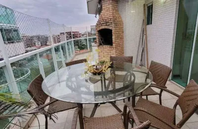 Cobertura com 4 quartos para locação por r$ 6.000,00/mês - braga -cabo frio/rj