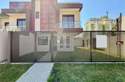 Casa com 3 quartos à venda na rua atílio brunetti, 600, capão raso, curitiba, 131 m2 por r$ 960.000