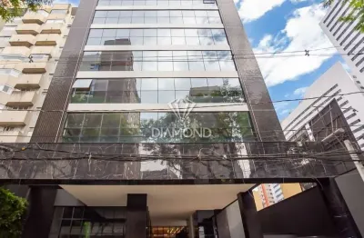 Sala comercial para alugar na rua doutor pedrosa, 313, centro, curitiba, 22 m2 por r$ 2.300