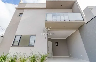 Casa com 4 quartos à venda na rua frei belino maria treviso, 366, boneca do iguaçu, são josé dos pinhais, 173 m2 por r$ 990.000