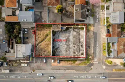 Terreno comercial à venda na avenida senador salgado filho, 3539, uberaba, curitiba por r$ 4.300.000
