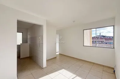 Apartamento com 2 quartos para alugar na rua thereza lopes skroski, 333, santa cândida, curitiba, 44 m2 por r$ 1.300