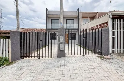 Casa com 2 quartos à venda na rua joaquim pinto de souza, 114, tatuquara, curitiba, 60 m2 por r$ 339.000