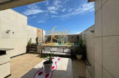 Cobertura duplex para venda em são bernardo do campo, planalto, 4 dormitórios, 4 suítes, 5 banheiros, 4 vagas