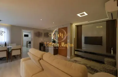 Apartamento para venda em santo andré, vila valparaíso, 3 dormitórios, 2 suítes, 3 banheiros, 2 vagas