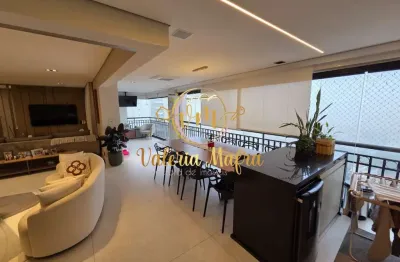 Apartamento para venda em são bernardo do campo, nova petrópolis, 4 dormitórios, 3 suítes, 5 banheiros, 3 vagas