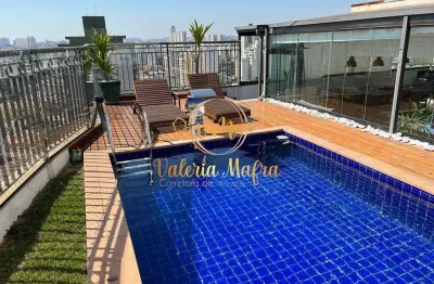 Cobertura duplex para venda em são bernardo do campo, anchieta, 3 dormitórios, 3 suítes, 5 banheiros, 3 vagas