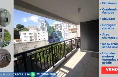 Apartamento à venda na Federação | Prédio novo, 2 quartos (1 suíte), elevador e garagem coberta – 59,38 m²