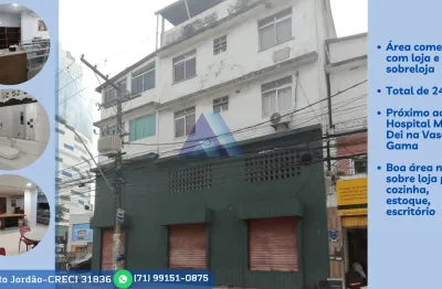 Loja com 240m² na Av. Vasco da Gama – Excelente ponto comercial próximo ao Hospital Mater Dei