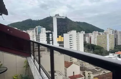 Cobertura com 2 quartos à venda na rua oscar vidal, centro, juiz de fora, 50 m2 por r$ 255.000
