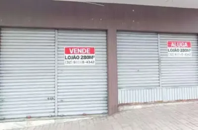 Ponto comercial à venda na avenida dos andradas, morro da glória, juiz de fora, 280 m2 por r$ 1.100.000