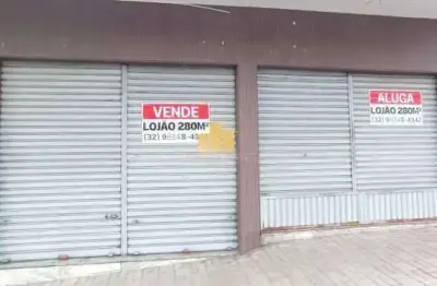 Ponto comercial à venda na avenida dos andradas, morro da glória, juiz de fora, 280 m2 por r$ 1.100.000