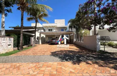 Casa com 4 dormitórios para alugar, 370 m² por r$ 17.140,68/mês - condomínio reserva colonial - valinhos/sp