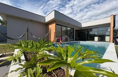 Casa com 4 dormitórios à venda, 320 m² por r$ 3.900.000,00 - condomínio residencial querência - valinhos/sp