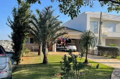 Casa com 3 dormitórios à venda, 244 m² por r$ 1.380.000,00 - condomínio residencial flor da serra  - valinhos/sp