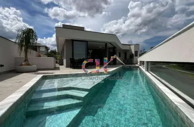 Casa com 4 dormitórios, 380 m² - venda por r$ 5.400.000 ou aluguel por r$ 28.000/mês - condomínio campo de toscana - vinhedo/sp