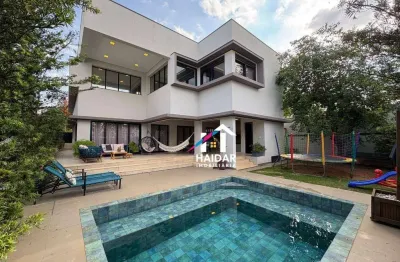 Casa com 4 dormitórios à venda, 375 m² por r$ 4.050.000,00 - condomínio reserva da serra - jundiaí/sp