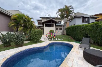 Casa com 3 dormitórios à venda, 227 m² por r$ 2.600.000,00 - condomínio reserva colonial - valinhos/sp