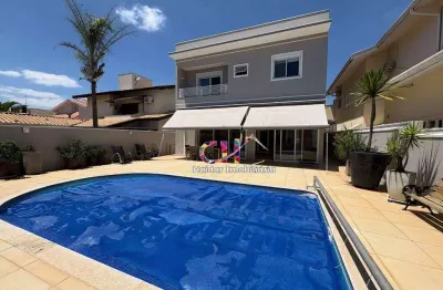 Casa com 4 dormitórios para alugar, 350 m² por r$ 16.000/mês - condomínio reserva colonial - valinhos/sp