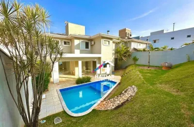 Casa com 4 dormitórios para alugar, 282 m² por r$ 11.000/mês - condomínio porto seguro village - valinhos/sp