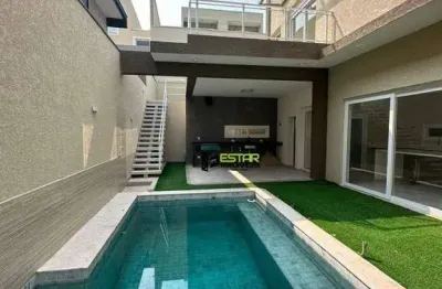 Casa com 3 dormitórios à venda, 305 m² por r$ 2.700.000,00 - residencial quadra dos principes - atibaia/sp