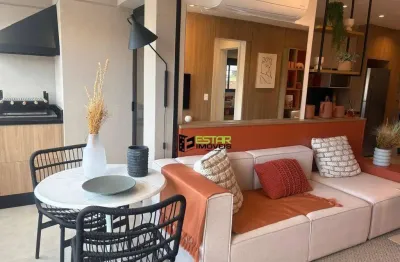 Apartamento com 2 Dormitórios à venda, 74 m² por R$ 878.100 - Jardim Alvinópolis - Atibaia/SP