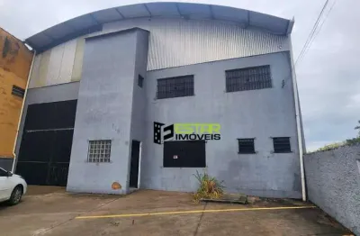 Galpão para alugar, 300 m² por r$ 10.306,00/mês - centro - bom jesus dos perdões/sp