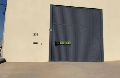 Galpão para alugar, 200 m² por r$ 6.200,00/mês - jardim imperial - atibaia/sp