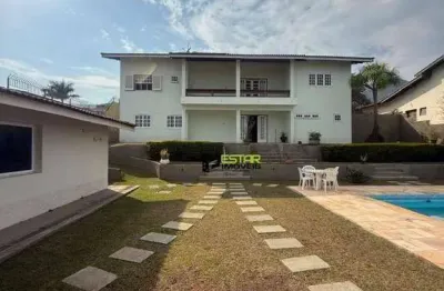 Casa com 4 dormitórios para alugar, 477 m² por r$ 13.770,00/mês - condomínio flamboyant - atibaia/sp