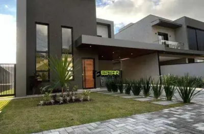 Casa Moderna à Venda no Condomínio Greenfield – Atibaia/SP  207 m² de conforto, sofisticação e lazer