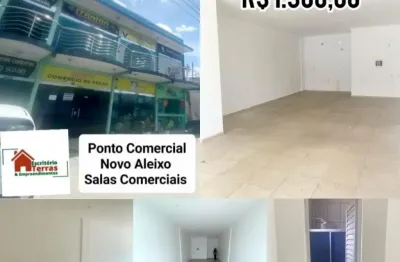 Salas comerciais na av. savio belotas novo aleixo com cidade nova