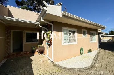 Casa em umbará com area super segura 03 dormitorios financia 100%