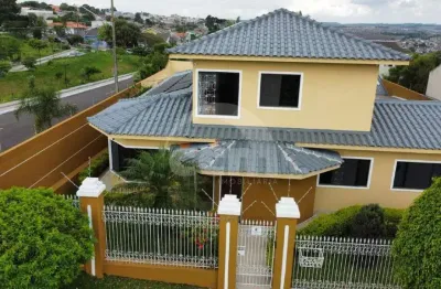 Sobrado à venda, 4 quartos, 2 suítes, 3 vagas, jardim carvalho - ponta grossa/pr