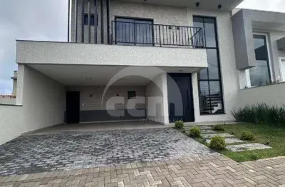 Casa em condomínio para aluguel, 3 quartos, 3 suítes, 2 vagas, jardim carvalho - ponta grossa/pr