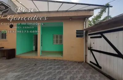 Casa térrea para aluguel com 2 dormitórios em belas artes - itanhaém - sp