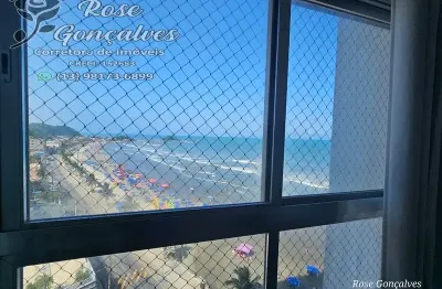 Apartamento frente mar com garagem privativa - praia dos sonhos - itanhaéms
