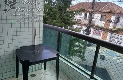Apartamento com 02 quartos  para locação definitiva  - centro - mongaguá - sp