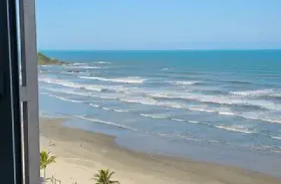 Apartamento com 02 quartos frente mar - praia dos sonhos - itanhaém