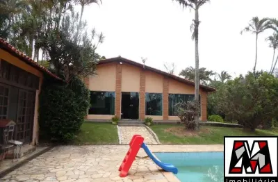 Chácara morada mediterrânea, 04 dormiórios, piscina, estuda permuta.