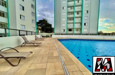Apartamento a venda com lazer vila municipal 03 quartos, 01 suite, 02 vagas e lazer