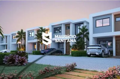 Casa em condomínio fechado com 3 quartos à venda no Buraquinho, Lauro de Freitas 