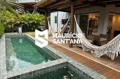 Casa em condomínio fechado com 3 quartos para alugar na Praia do Forte, Mata de São João 